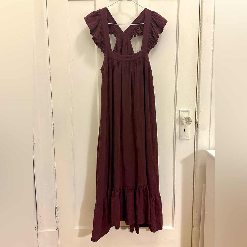 9seed Cotton gauze dress